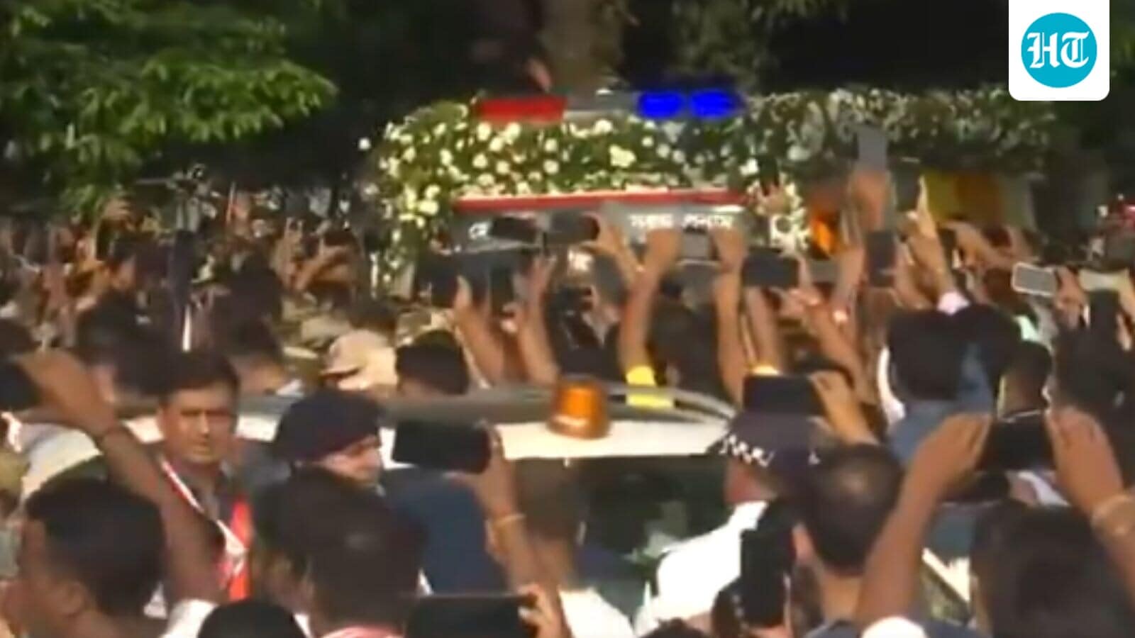 Crowd swells outside singer Zubeen Garg's Guwahati residence ahead of funeral; scuffle breaks out at airport